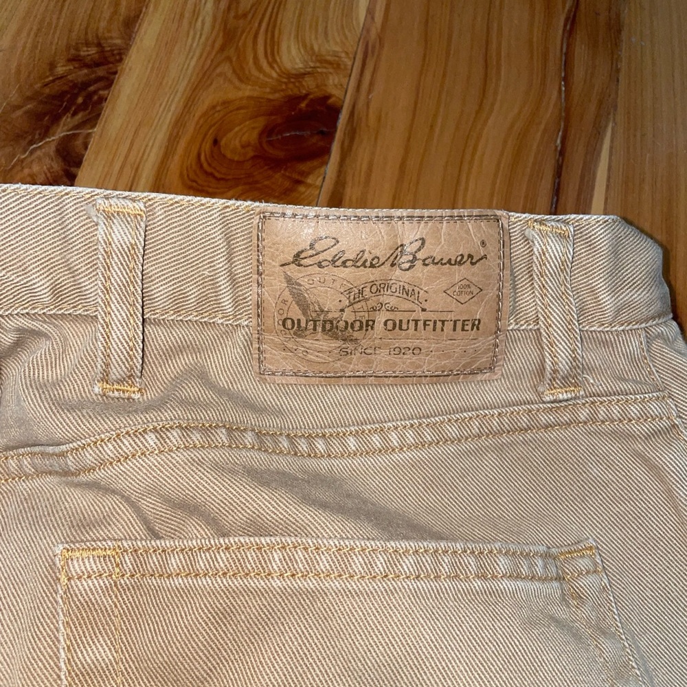 Eddie Bauer Tan Jeans - Size 14